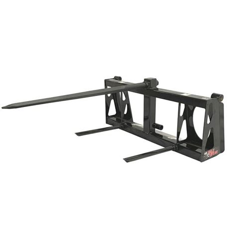 skid steer bale spear rural king|replacement spear for round bales.